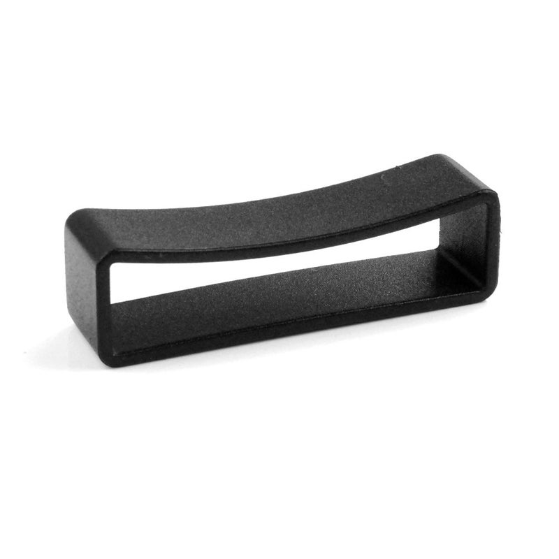 CooBigo 5pcs Plastic 2" Keeper Belt Loop Square Buckles Strap Webbing Leather Craft Accessories #FLC098-B